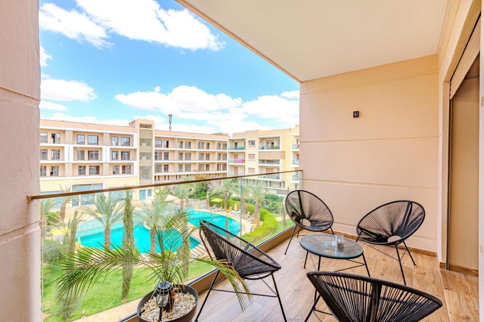 דירות מרקש Royal Deluxe Diamond - Marrakech, Luxe Pool View מראה חיצוני תמונה