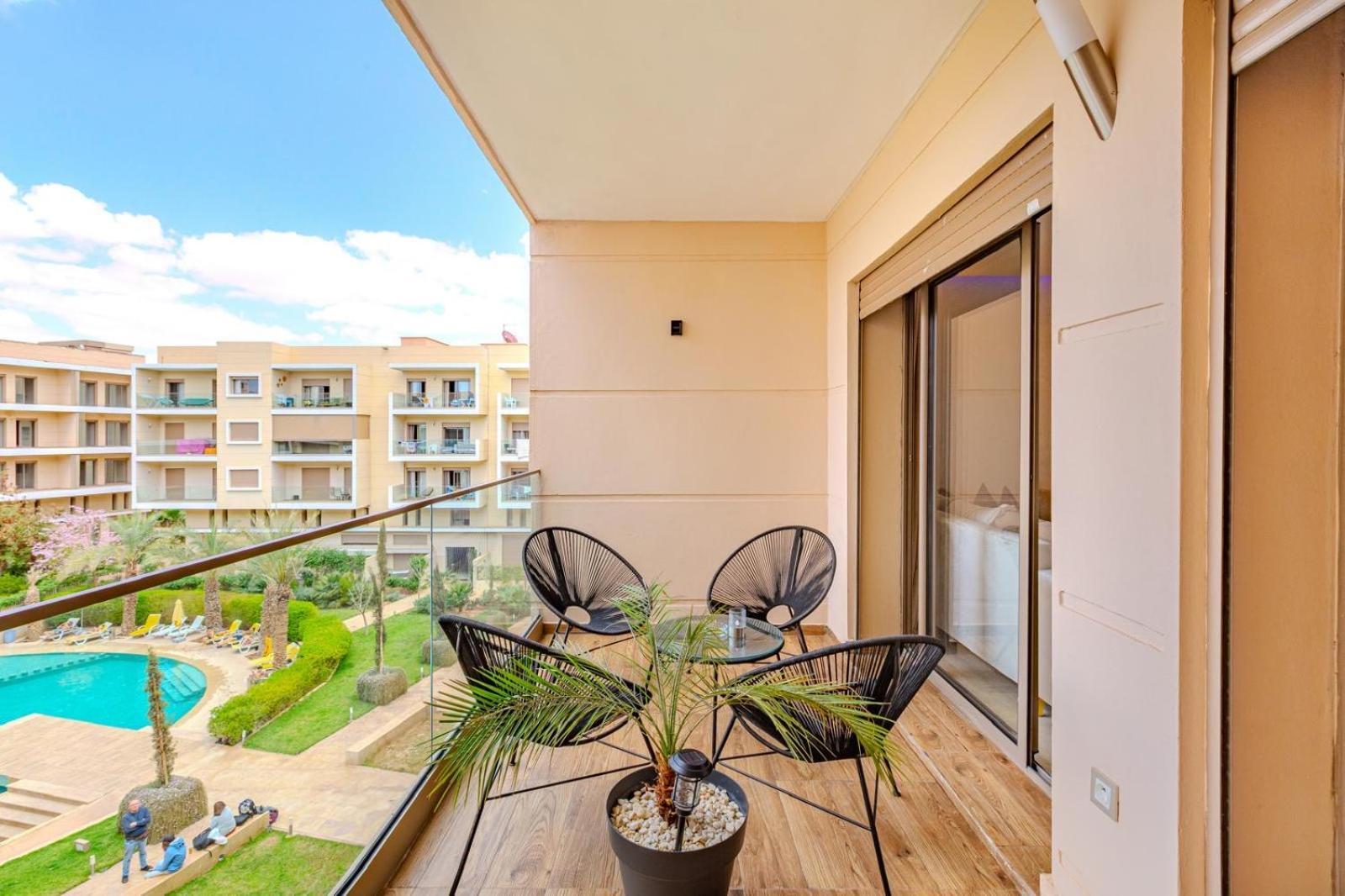 דירות מרקש Royal Deluxe Diamond - Marrakech, Luxe Pool View מראה חיצוני תמונה